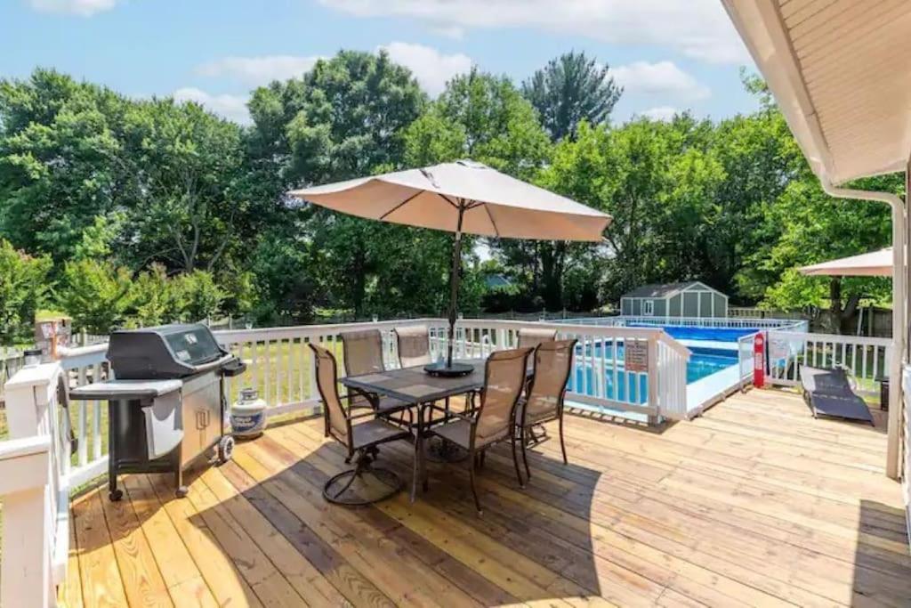 Lrge 5 Bedroom 9 Beds Near Dc-Pool, Hot Tub, Gym, Game Rm, Fire Pit Bowie Exterior photo