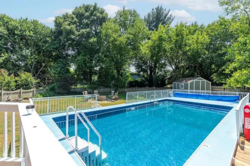 Lrge 5 Bedroom 9 Beds Near Dc-Pool, Hot Tub, Gym, Game Rm, Fire Pit Bowie Exterior photo